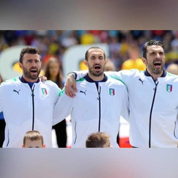 Puma Authentic Italy Italia National Team 2016 Soccer Jacket Men’s Sz: M - Picture 2 of 7